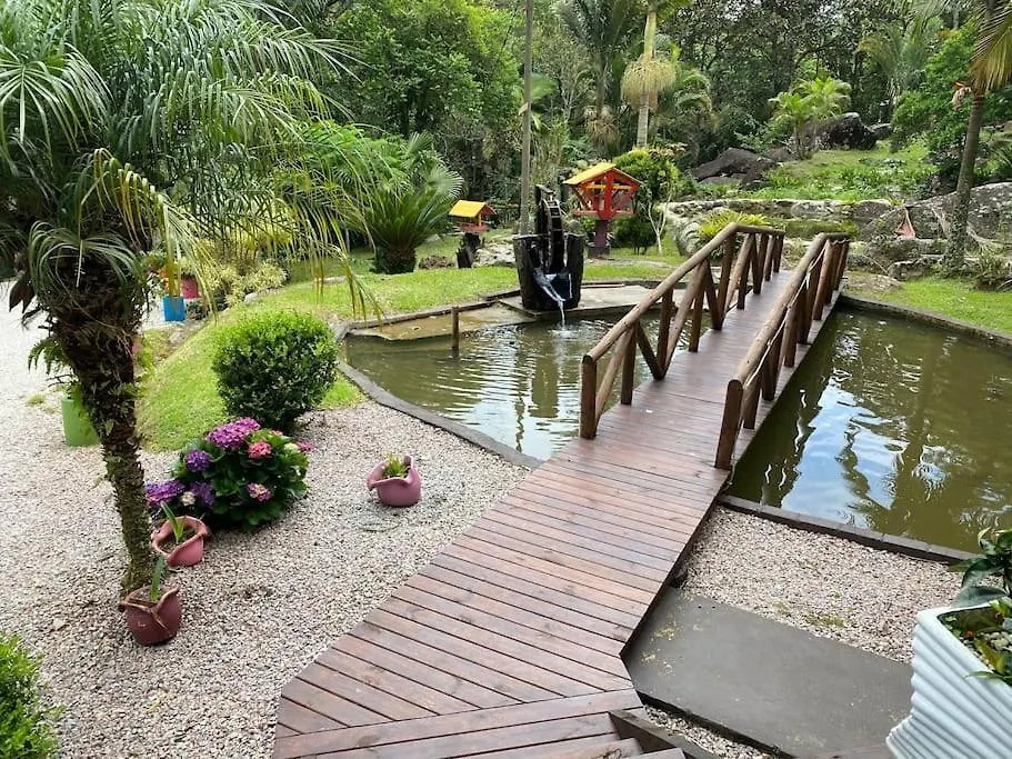 Ferienhaus Piscina Coberta 32G Casa 3 Quartos E Hidro Santo Amaro da Imperatriz